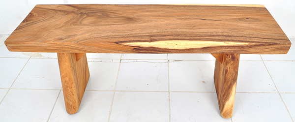 jurrasic wood bench