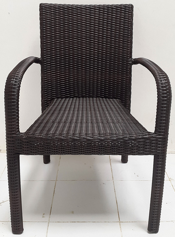 synthetic rattan chair