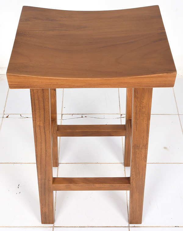 teak bar stool