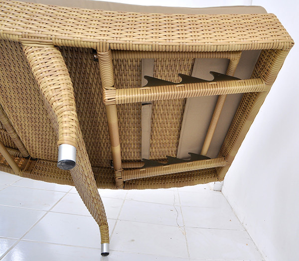 synthetic rattan construction