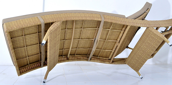 synthetic rattan frame