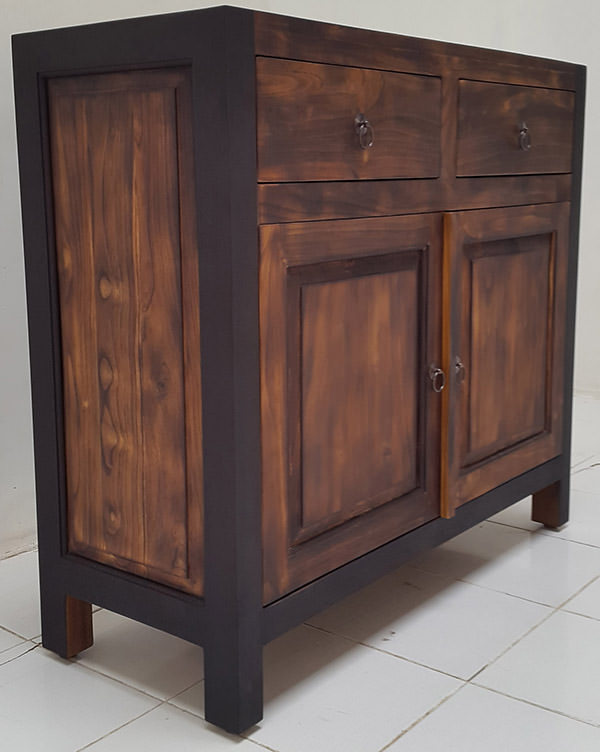 recycled teak sideboard