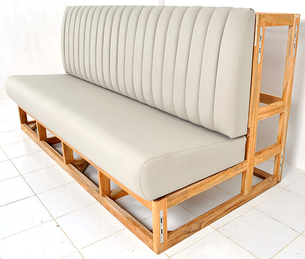 restaurant banquette frame