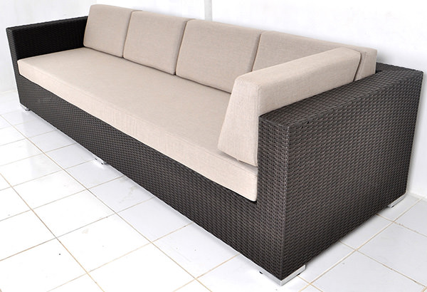 synthetic rattan sofa