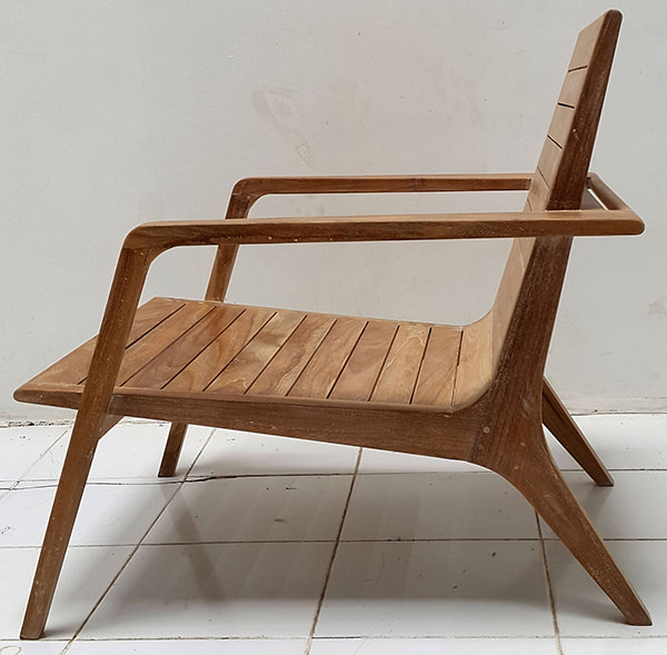 Scandinavian outdoor chair