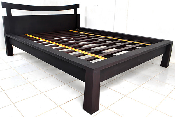 Asian wood bed