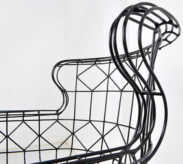 Wire metal furniture