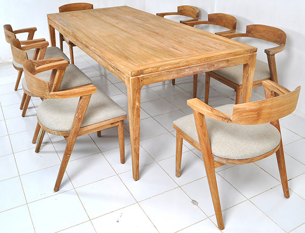 teak dining set