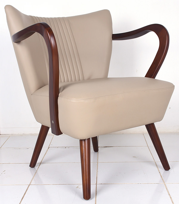 classic mid-century French armchair