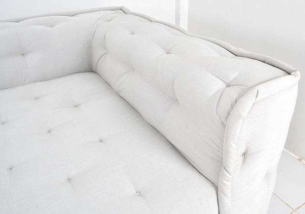 sunbrella outdoor L-shaped couch