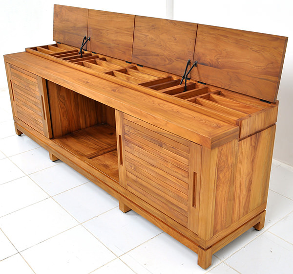 teak cabinet