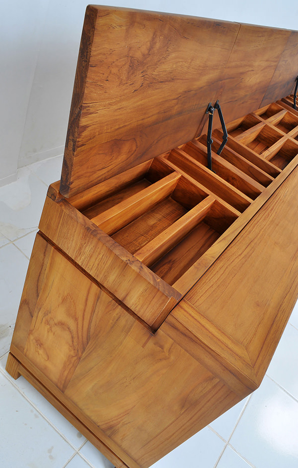 teak cabinet with storage