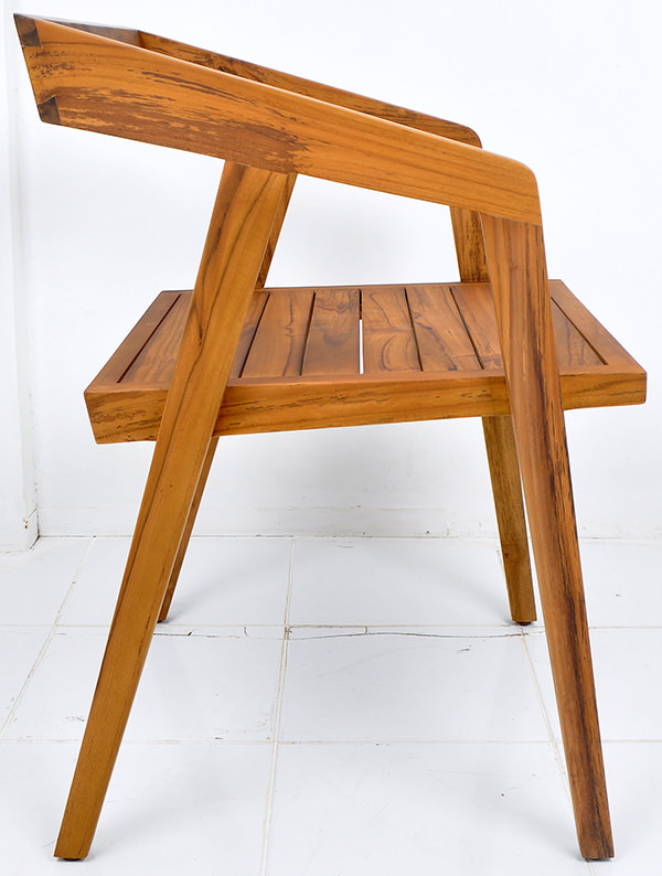 danish square chair