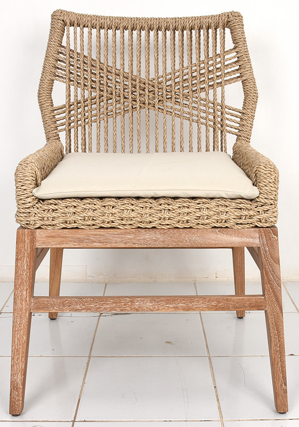 Scandinavian weaving chair