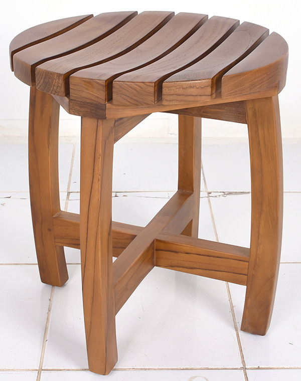 outdoor Danish round stool