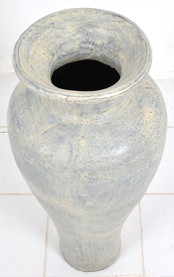 terracotta standing indoor pot