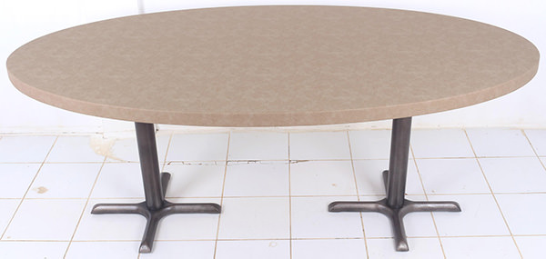 restaurant oval table
