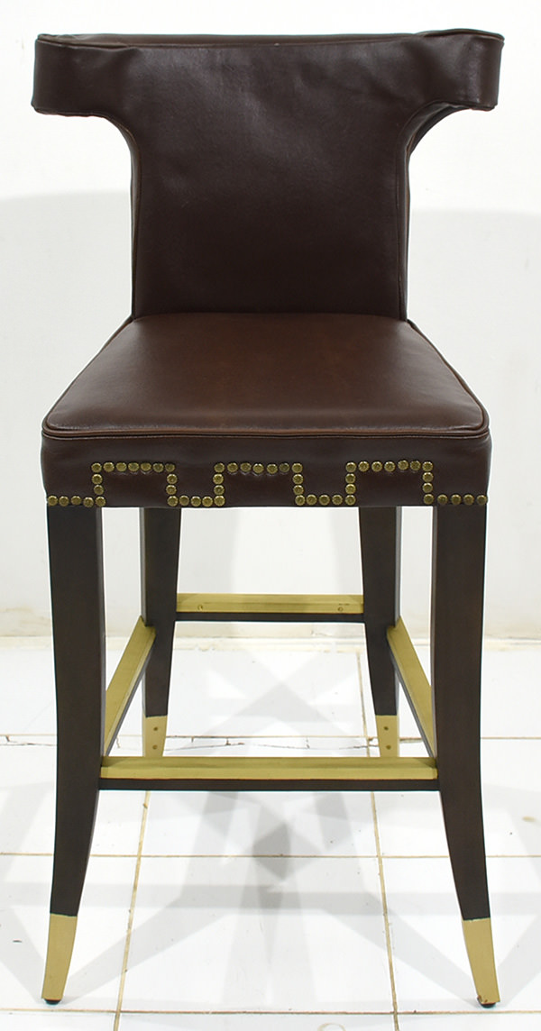 Designer restaurant bar stool custom-made manufacturing