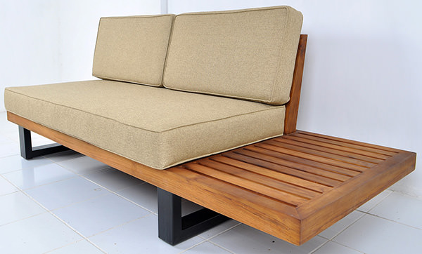 Scandinavian outdoor sofa