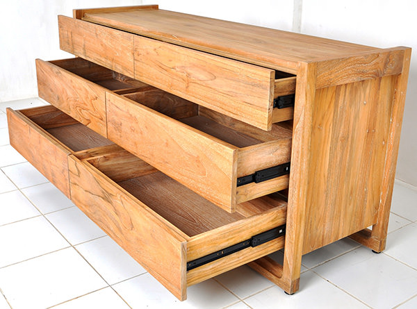 six drawers dresser