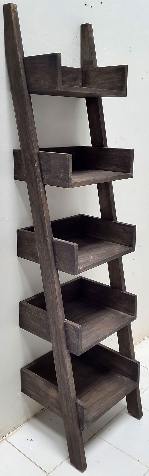 sugi ban teak wall ladder