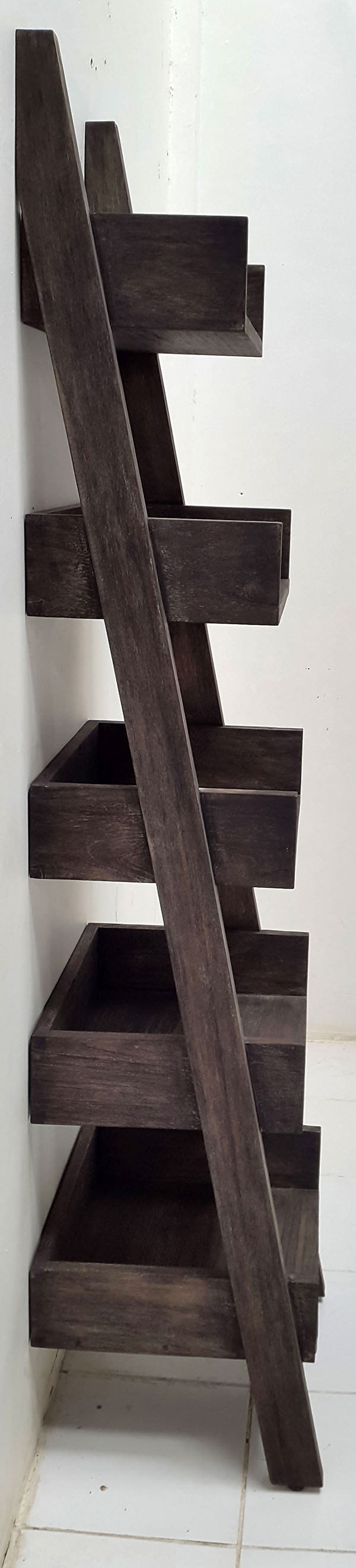 indoor sugi ban teak wall ladder