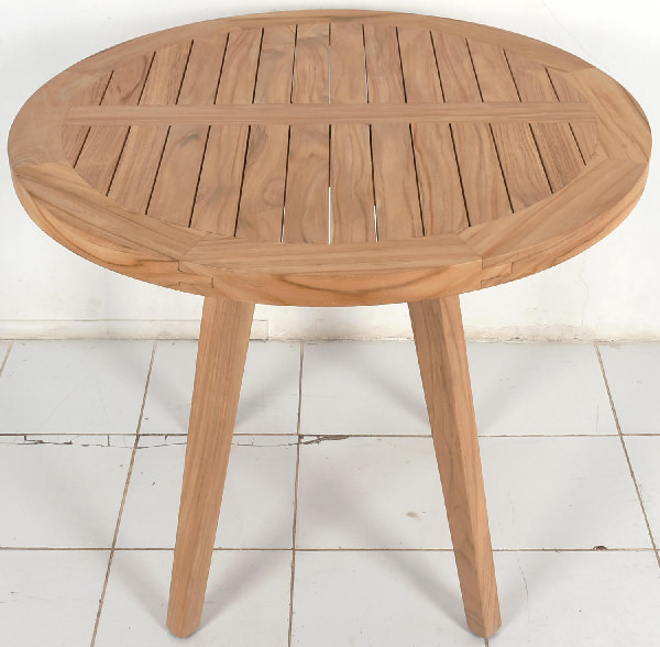 manufacturer of teak round table for club