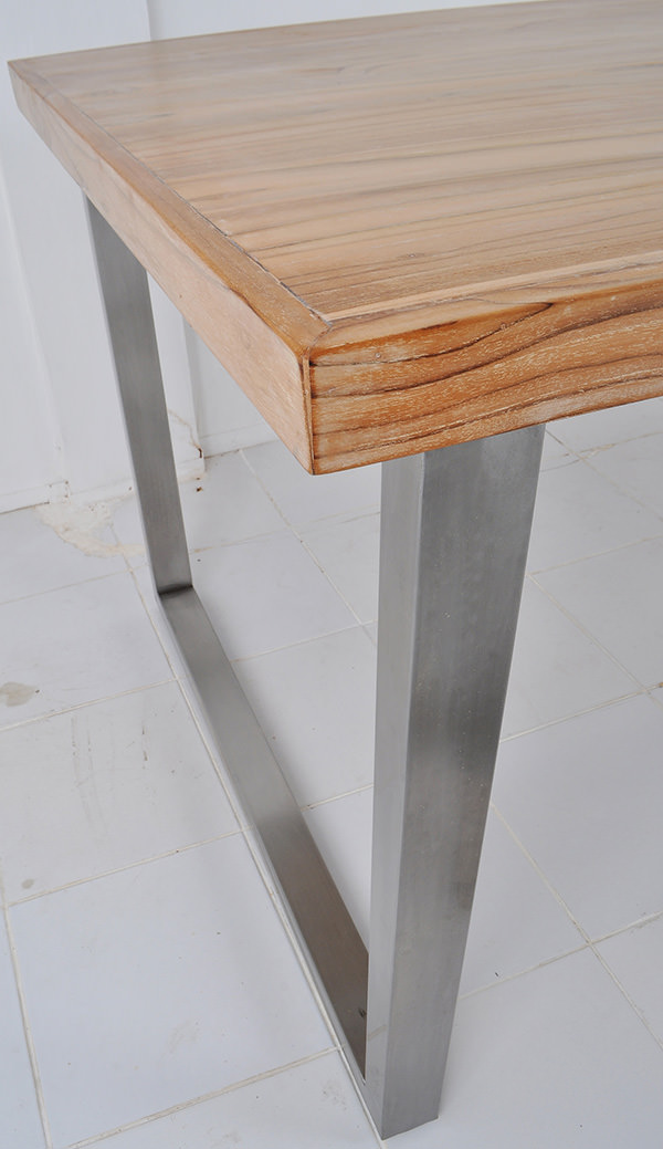 stainless steel table leg