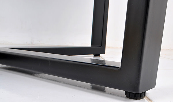 black iron table legs