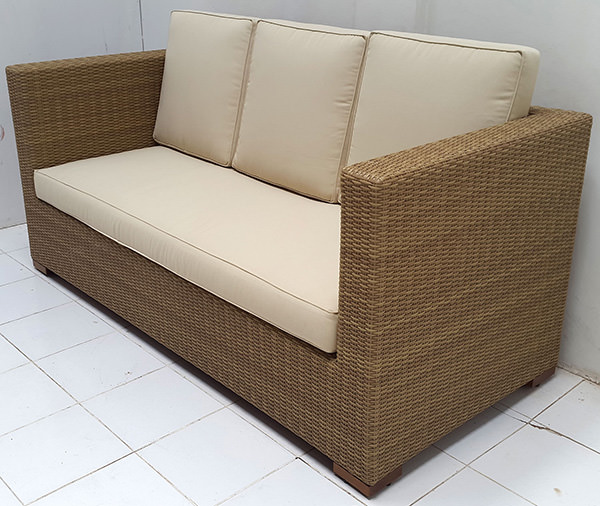 wicker sofa