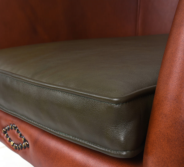 leather seat upholstery