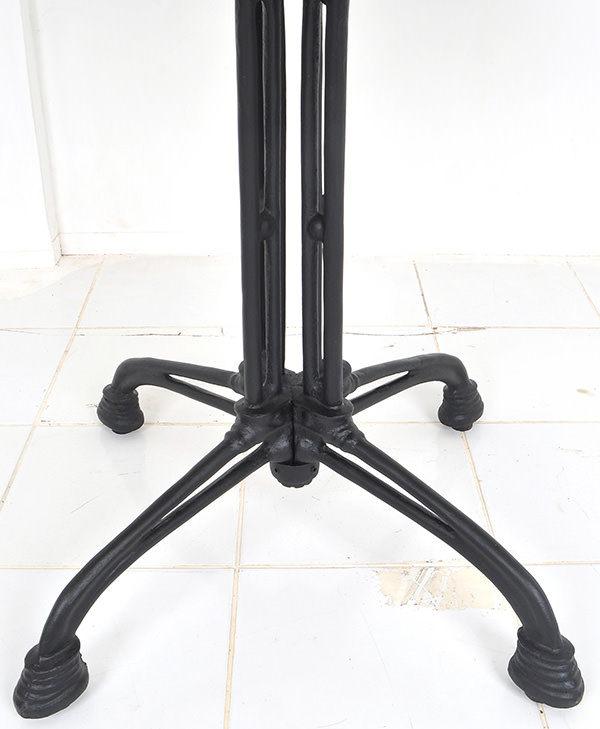 french bistro table leg