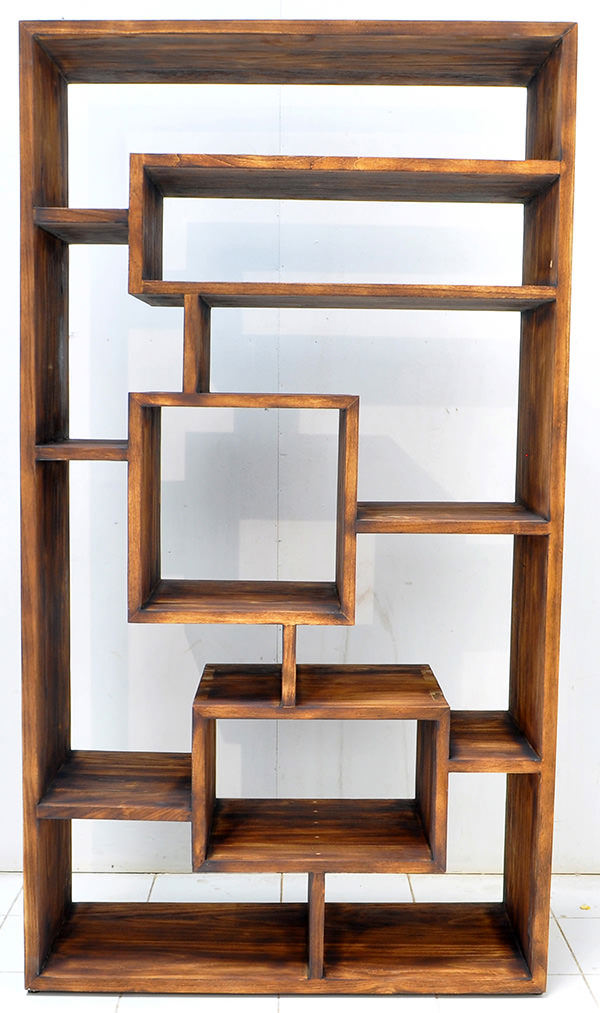 hong kong teak book rack