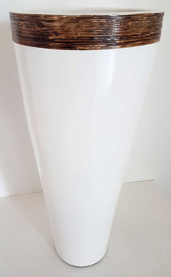 shinny terrazzo vase