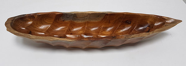 natural wood plate