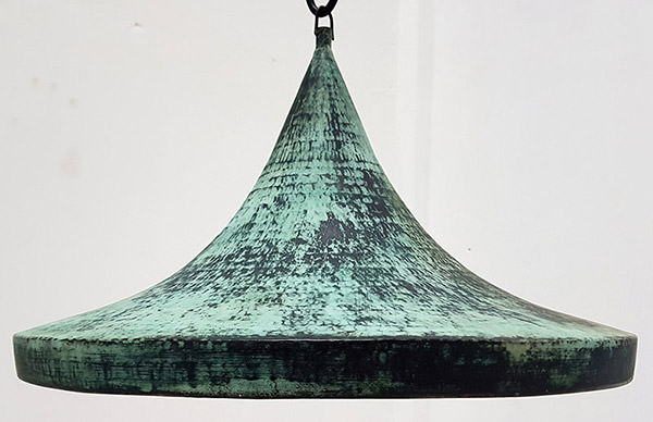 copper hanging lamp