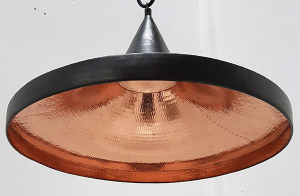 copper hanging lamp trader