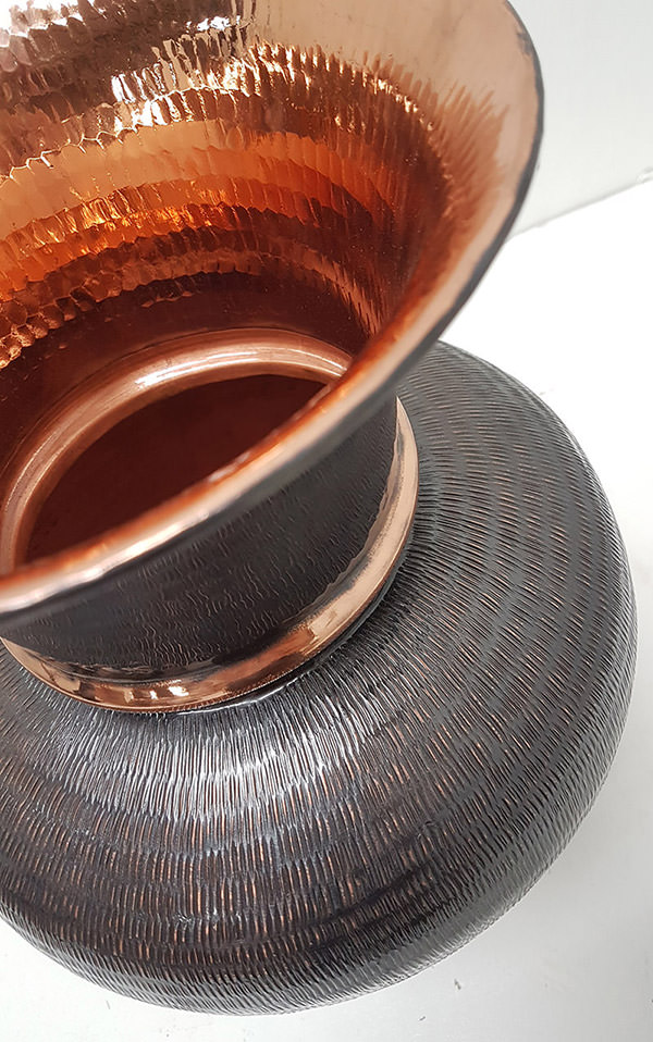 copper vase