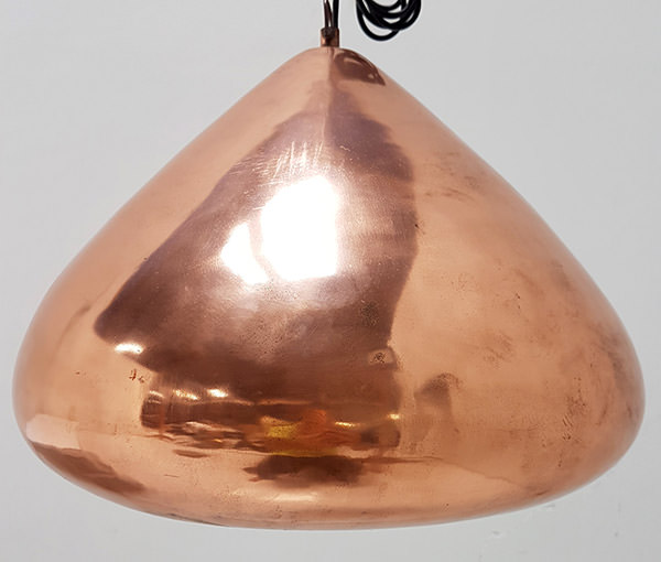 ufo copper lamp with natural color