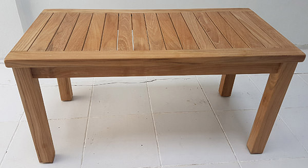 garde A teak wood outdoor dining table