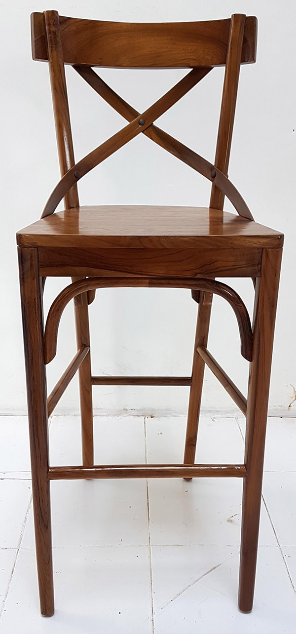 teak bar chair