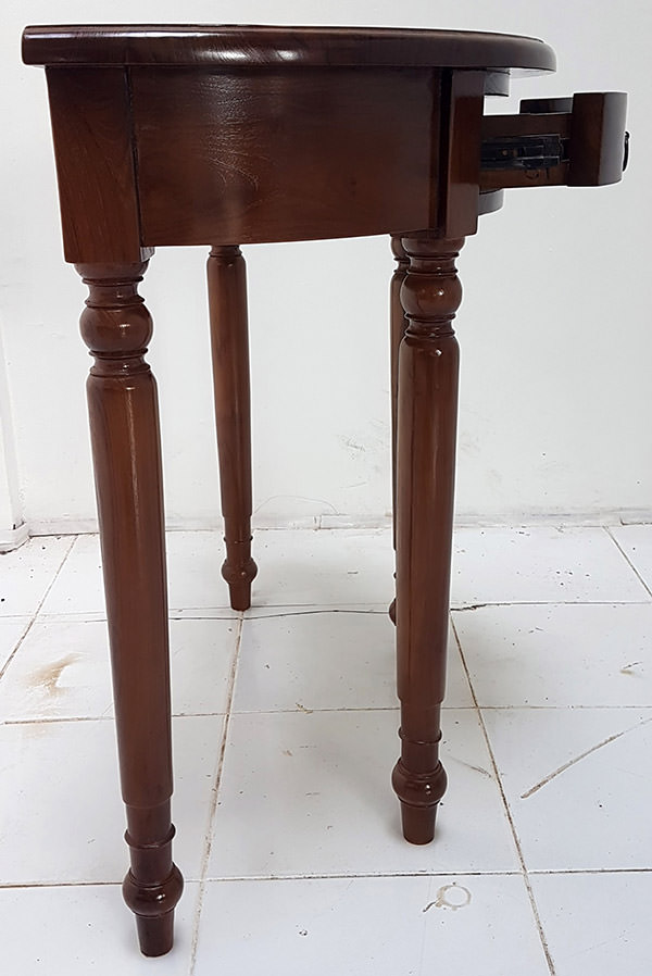 classic entrance teak console