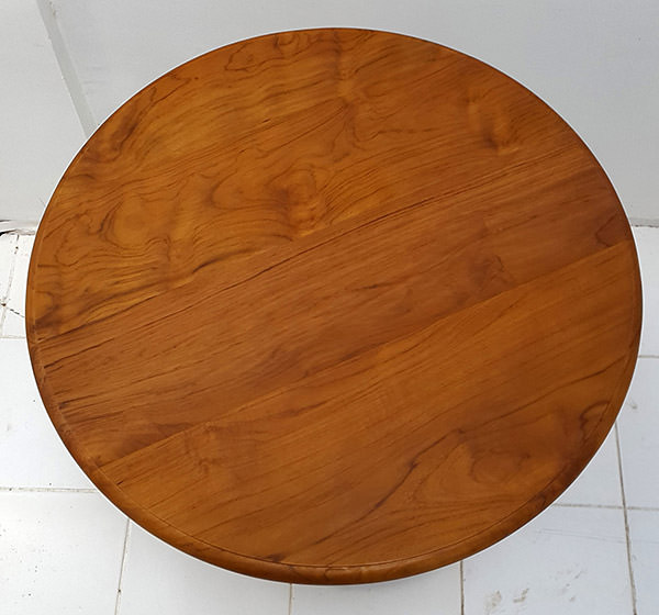 grade a teak round table