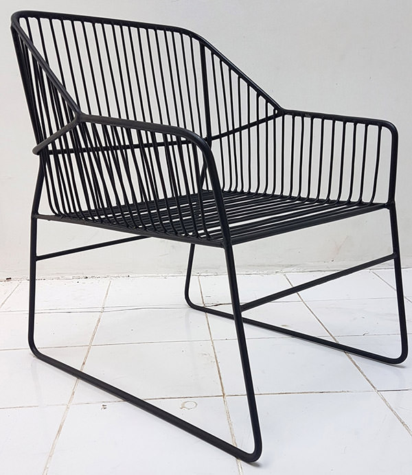 garden iron armchair manufacturing