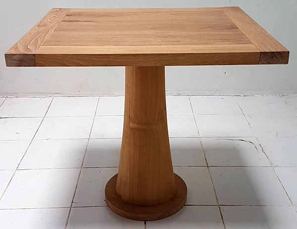 teak restaurant table