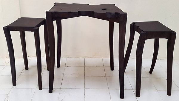 sugi ban table charcoal set