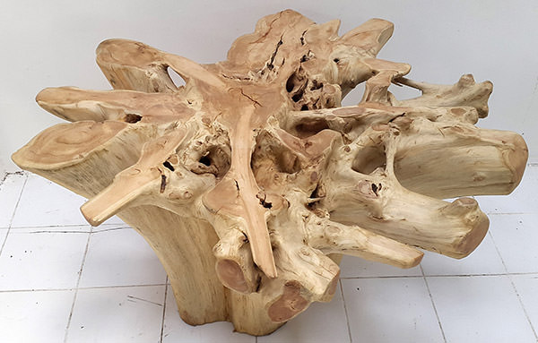 teak root coffee table