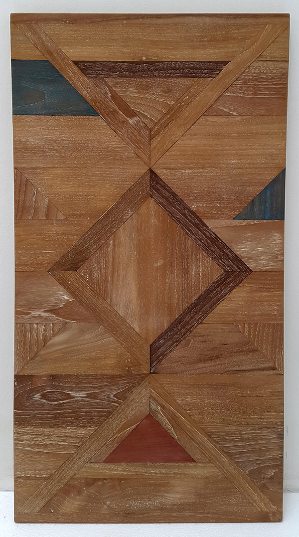 teak wood panel