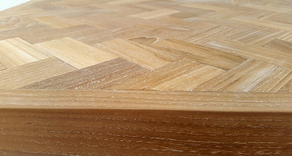 teak laminated table top