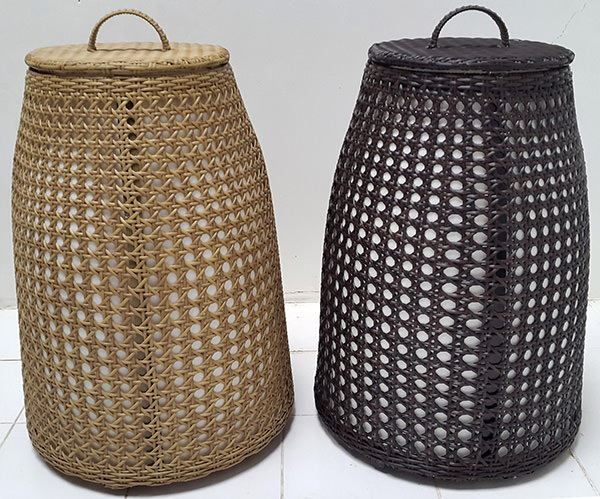 synthetic rattan lamps